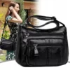 CARRIER LADY Multi-pocket Shoulder Crossbody Bag