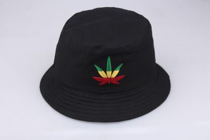 Men and Women Couples Beach Basin Hats Spring and Summer Foldable Letter Hats - Image 2