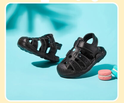 Girls Baby Soft Sole Boys Sandals Baotou Beach Shoes - Image 8