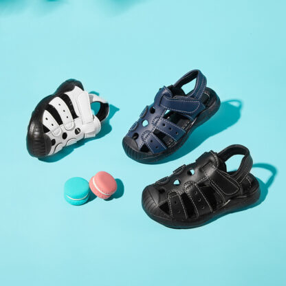 Girls Baby Soft Sole Boys Sandals Baotou Beach Shoes - Image 6