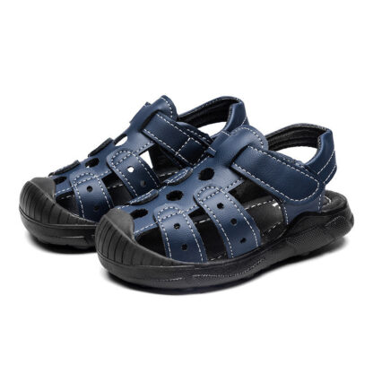 Girls Baby Soft Sole Boys Sandals Baotou Beach Shoes - Image 4
