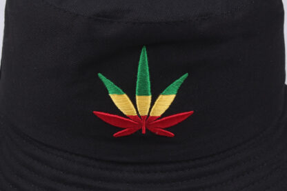 Men and Women Couples Beach Basin Hats Spring and Summer Foldable Letter Hats - Image 3