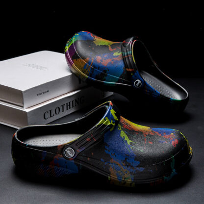 Fashion Personalized Printed Design Beach Sandals Men - Image 6
