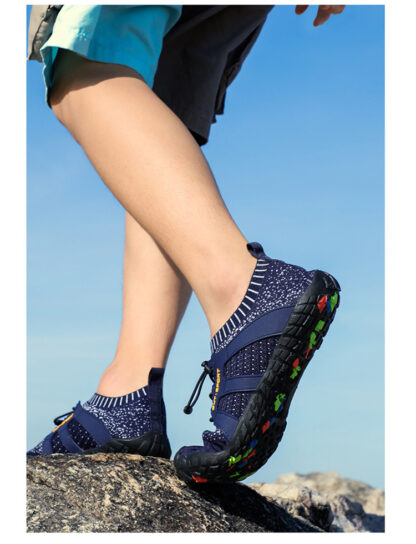 Summer New FiveFingers Men And Women Couple Upstream Shoes Outdoor Wading Beach Swimming Shoes - Image 5